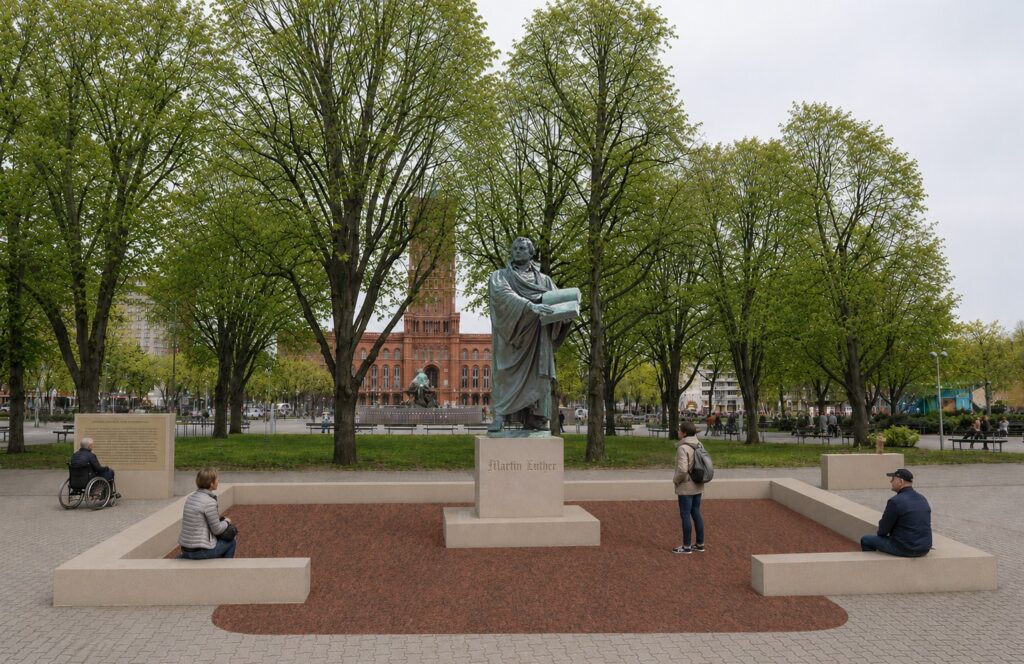 Neuer Entwurf des Lutherdenkmals - ©BASD/Mannstein+Vill