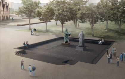 Lutherdenkmal | Siegerentwurf von Albert Weis aus dem Jahr 2016 - © Weis / Zeller & Moye